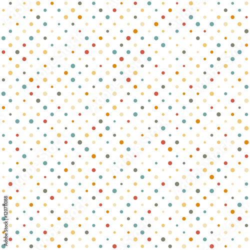 seamless background colored dots