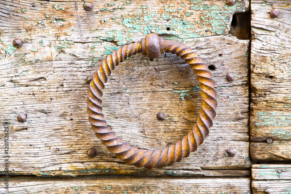 Battente Porta Stile Leone In Lega Di Zinco - Elegante Batacchio Argento Con Viti Incluse - Foto 3