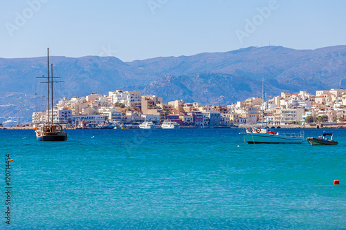 Agios Nikolaos City, Crete, Greece photo