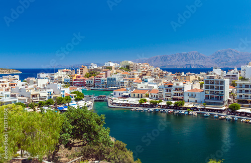 Agios Nikolaos City  Crete  Greece