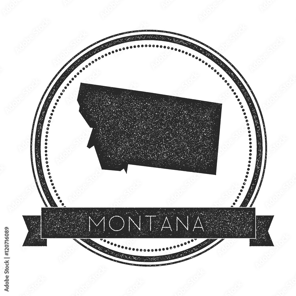 Montana Vector Map Stamp Retro Distressed Insignia With US State Map montana-vector-map-stamp-retro-distressed-insignia-with-us-state-map