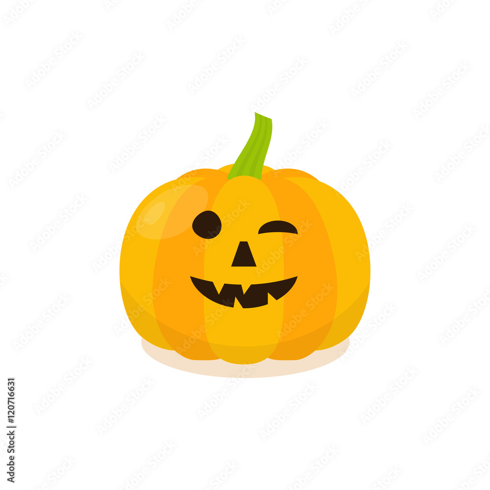 Halloween Pumpkin vector icon. Halloween Pumpkin vector icon.