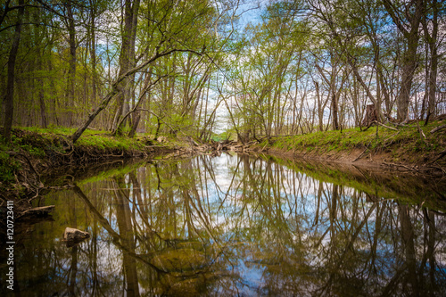 The Patowmack Canal at Great Falls Park, Virginia.