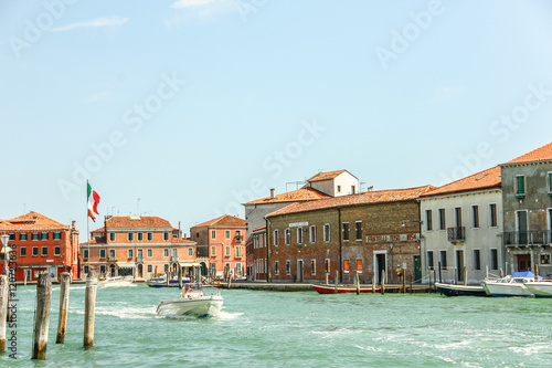 VENICE, ITALY - AUGUST 14,2011 : Murano glass making island, Ven