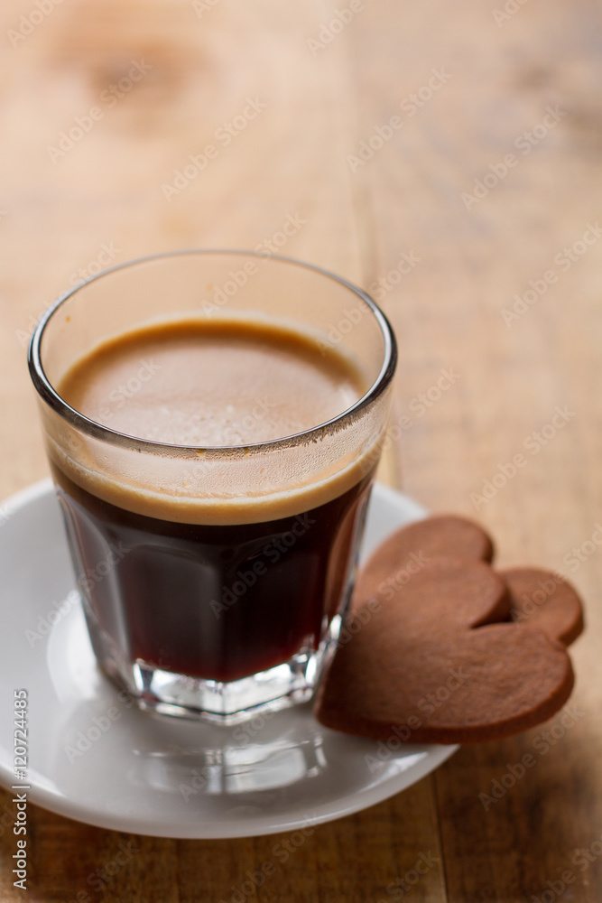 Cup of coffee and cookies Cup of coffee and cookies