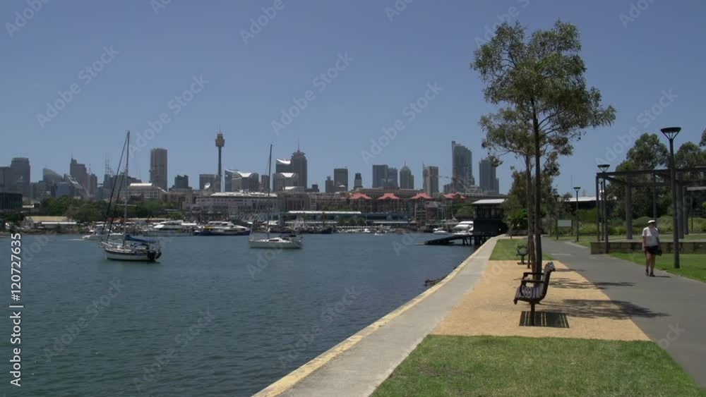 Glebe Point Sydney on a summer day