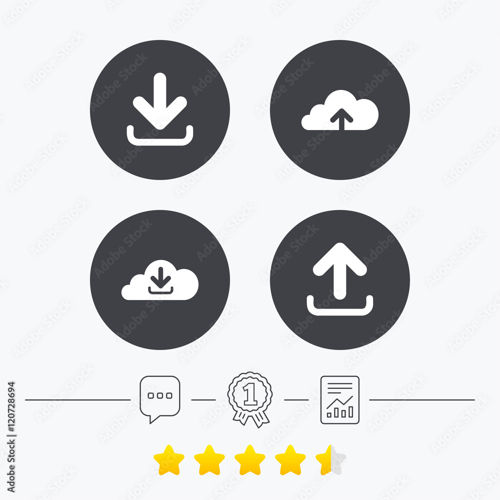 Download now signs. Upload from cloud icon. Download now signs. Upload from cloud icon.
