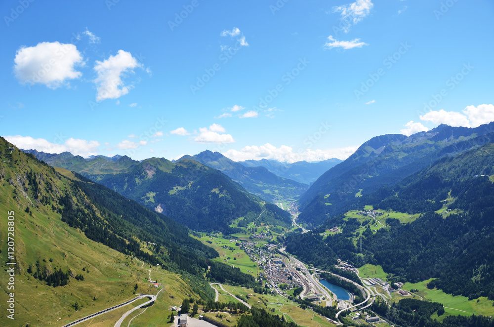 Gotthard pass, Switzerland