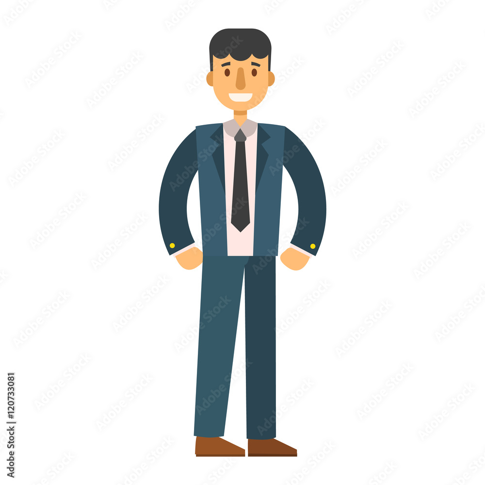 Business man icon abstract silhouette office people vector. Silhouette business people businessman person. Abstract businessman silhouette profile. Office people