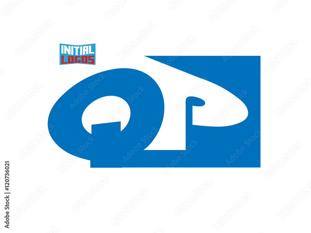 QP Initial Logo for your startup venture QP Initial Logo for your startup venture