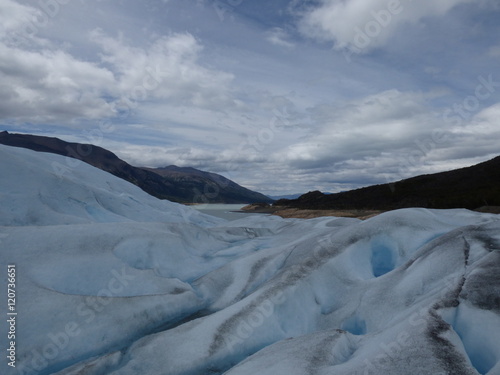 Visa desde el Glaciar Perito Moreno