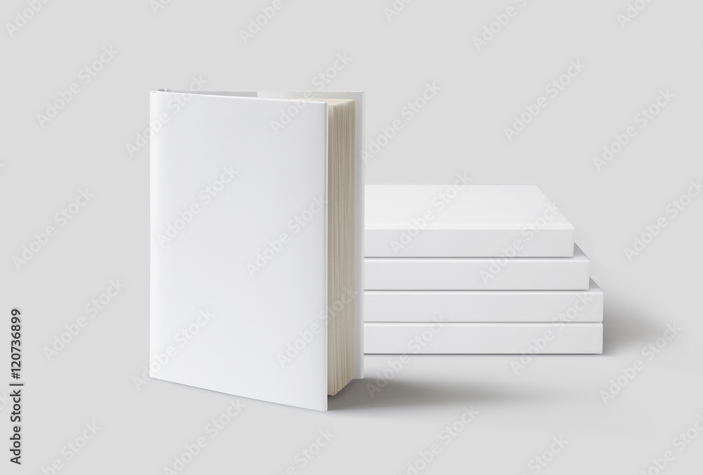 Photorealistic Book Mockup on light grey background. 3D illustration. High Resolution Texture. Mockup template ready for your design. Photorealistic Book Mockup on light grey background. 3D illustration. High Resolution Texture. Mockup template ready for your design.