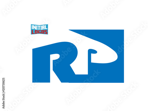 Free Download RP Initial Logo for your startup venture - GFXLoad