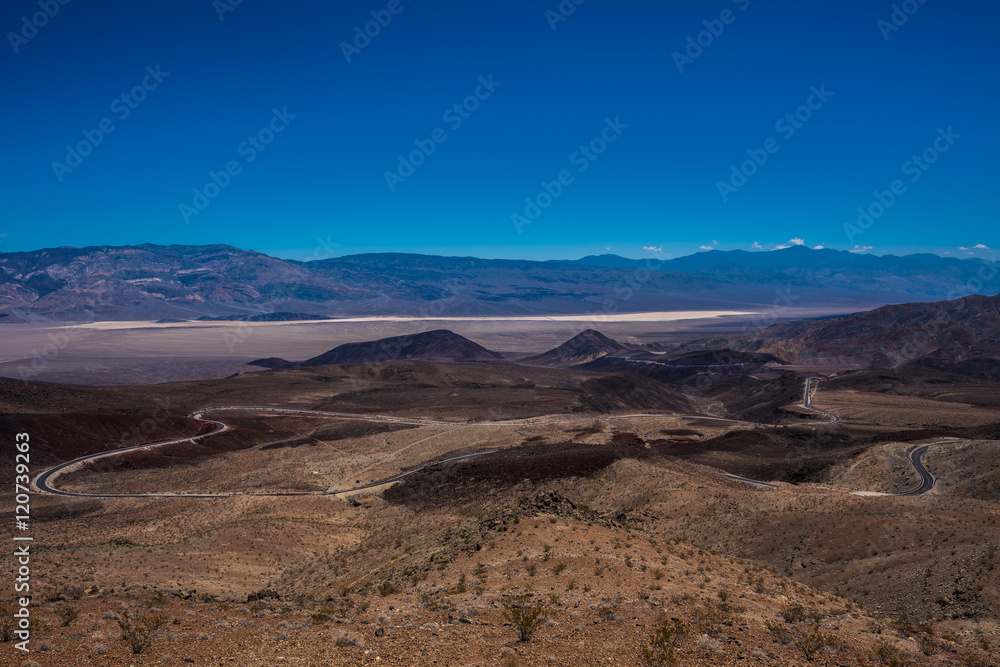 Death Valley Landscape from Father Clowley Point