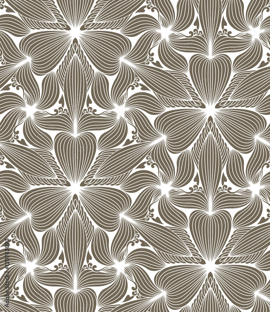 Obraz premium Abstract seamless geometric pattern