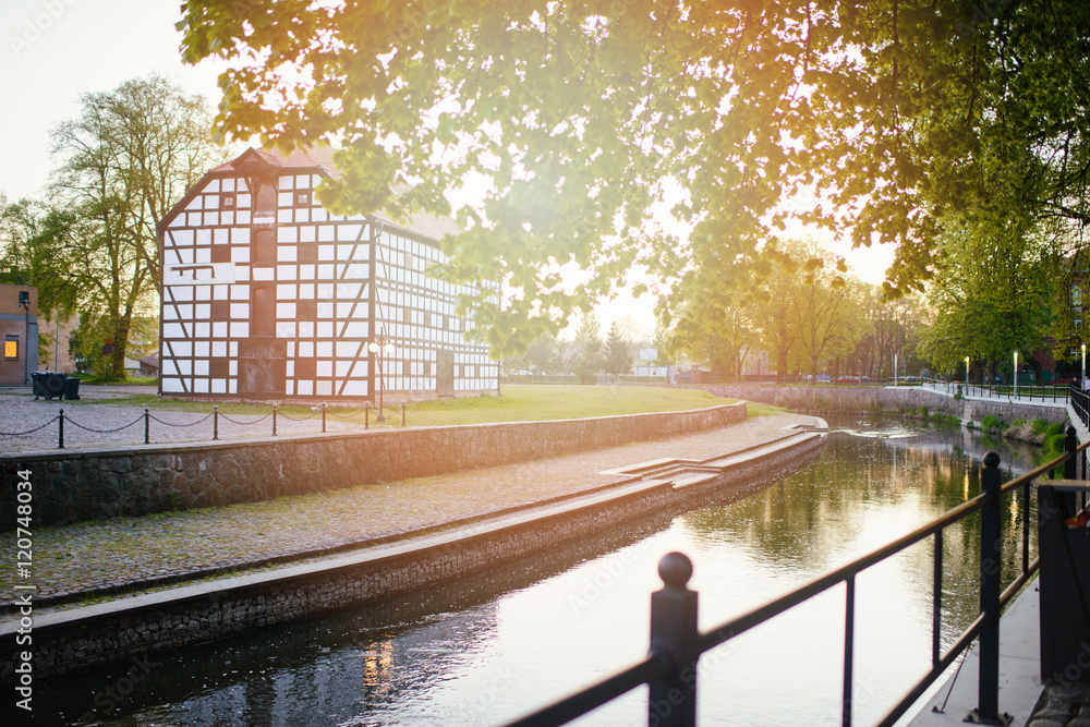 Fototapeta premium River in the city