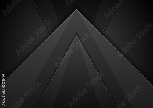 Abstract black concept technology background