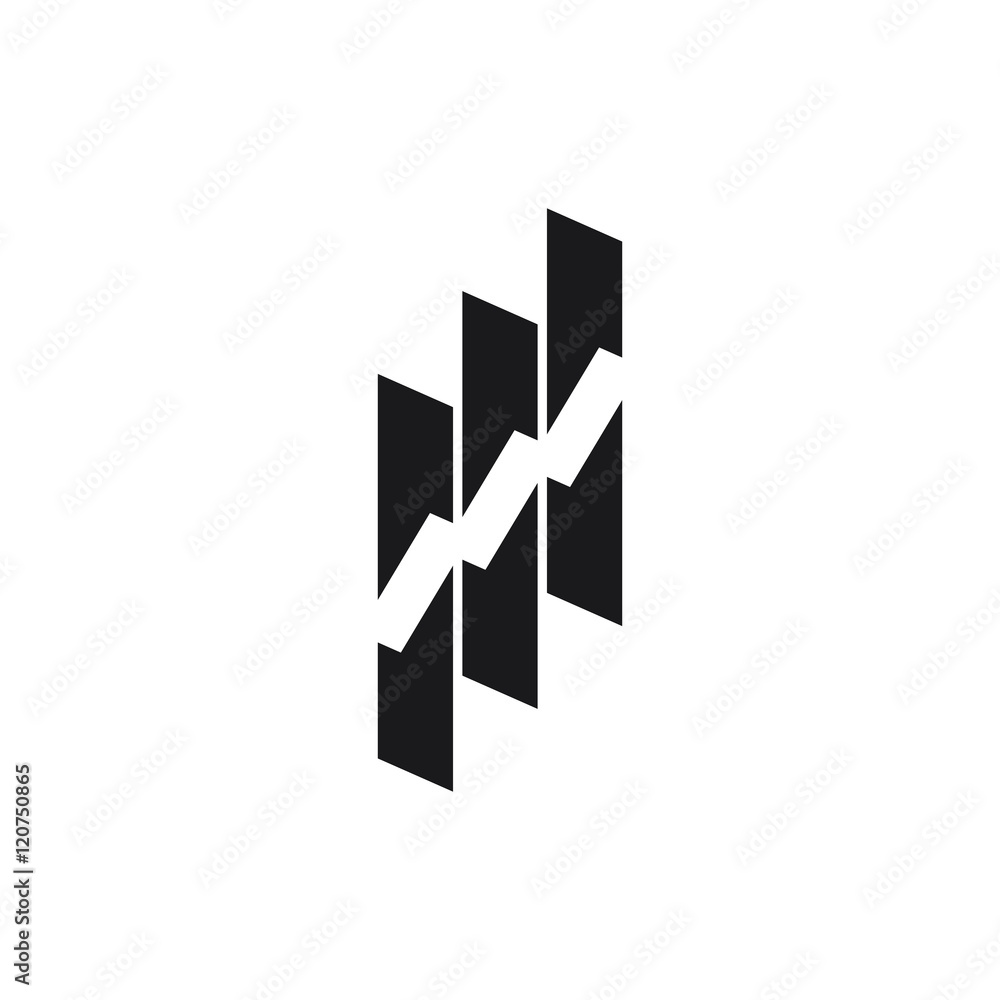Modern Construction Logo Elegant Vector Icon Modern Construction Logo Elegant Vector Icon