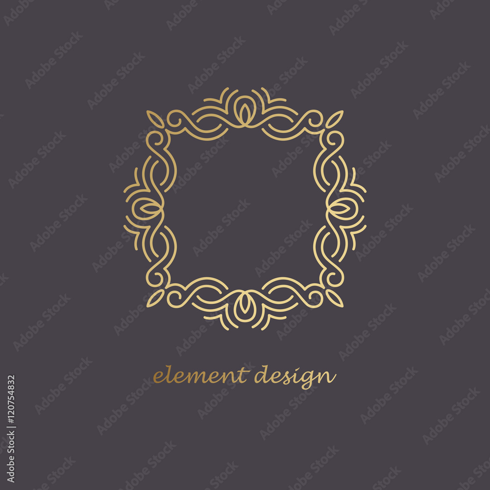 Logo design element. Logo design element.