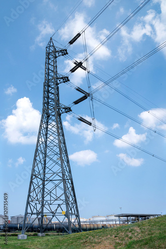 Wallpaper Mural traliccio corrente elettrica Torontodigital.ca