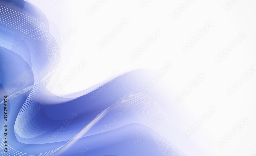 Obraz premium blue wave