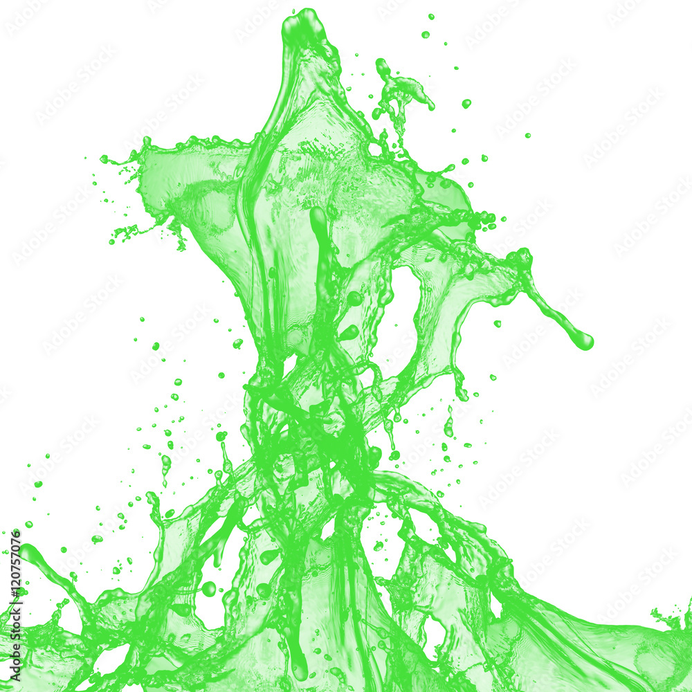 Obraz premium splash on white background. Paint splash for design use. splash paint isolated. 