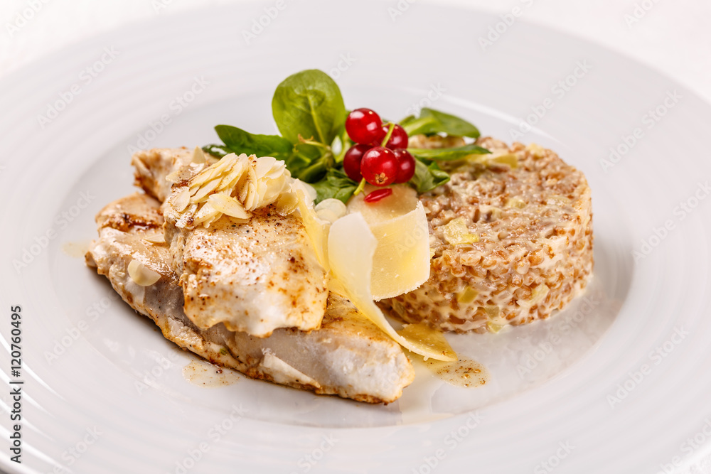 Grilled sablefish or butterfish Grilled sablefish or butterfish