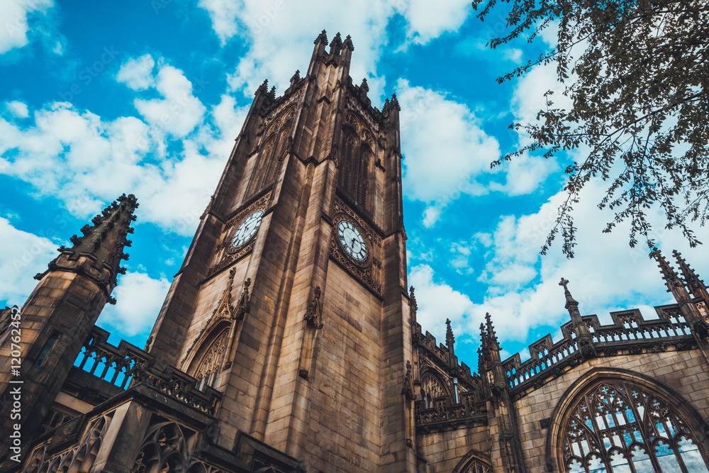 Fototapeta premium beautiful old church at manchester