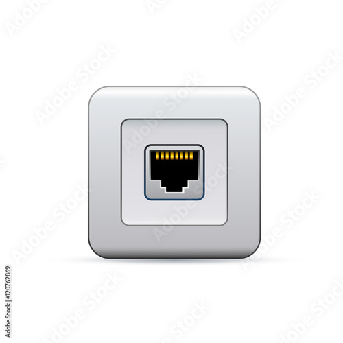 Network socket icon