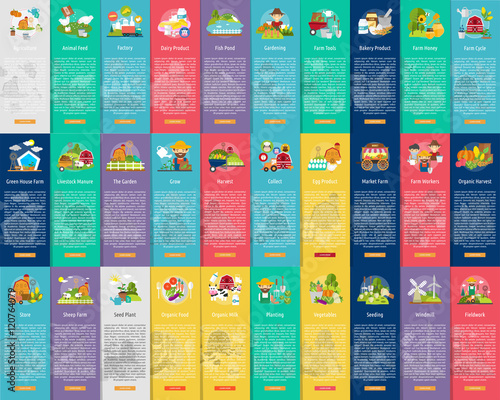 Farm and Ranch Vertical Banner Concept