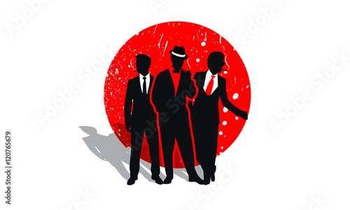 three dudes smoking