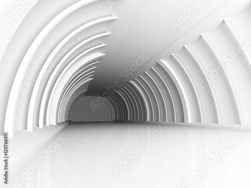 Abstract Architecture Tunnel Corridor Background