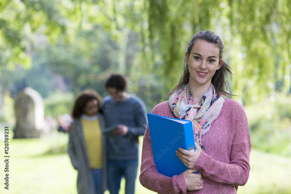 Smiley Female Student Smiley Female Student