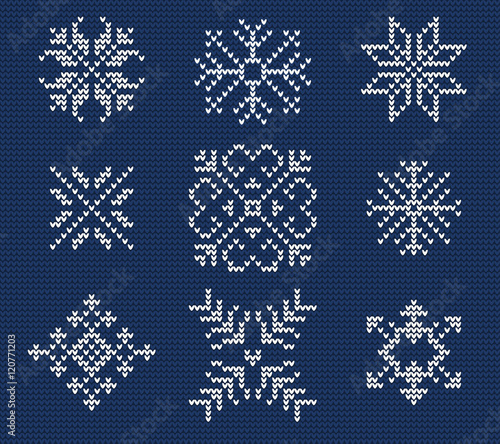 Ugly sweater seamless Pattern