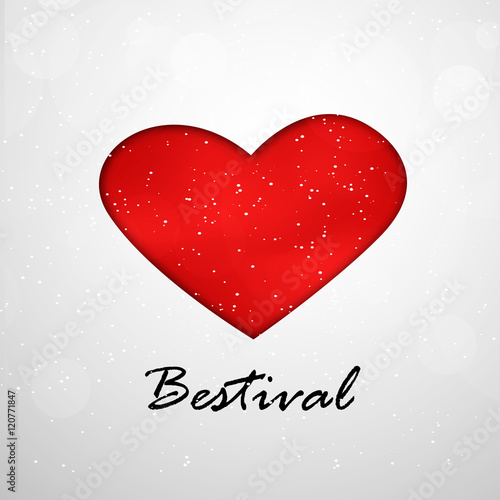 Bestival Text with effects for Bestival Festival