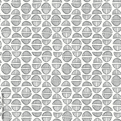 Hand drawn geometry pattern