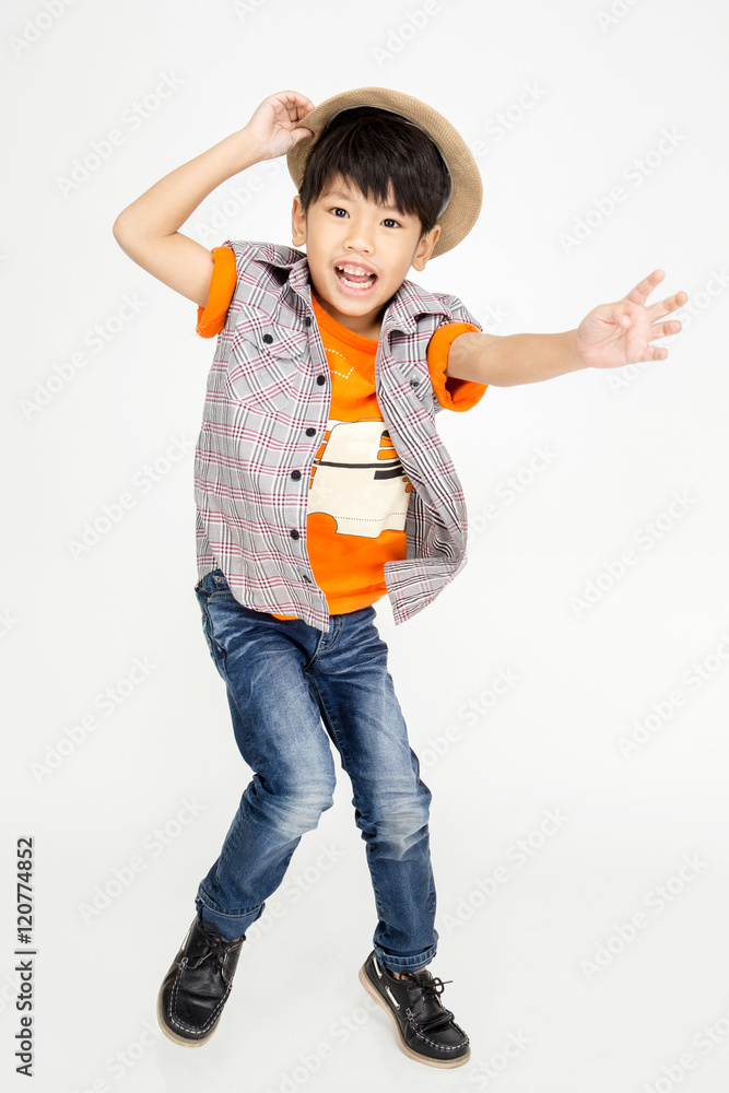 Portrait of Happy asian cute boy with smile face Portrait of Happy asian cute boy with smile face