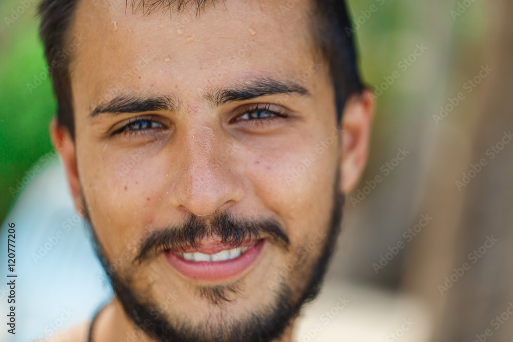 Fototapeta premium Portrait of beautiful men