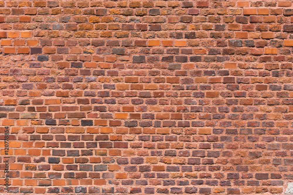 Obraz Background of old brick wall pattern texture.