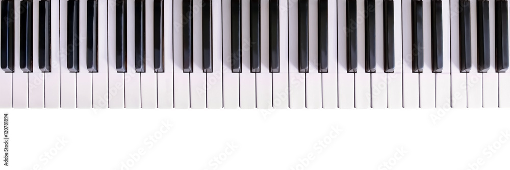 Naklejka premium Klawiatura fortepianowa