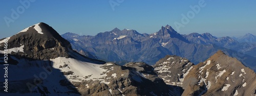 View from Sex Rouge, Swiss Alps © u.perreten