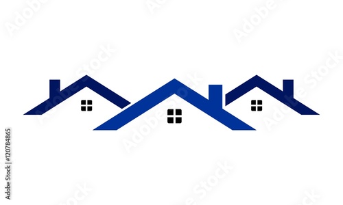 three roof logo