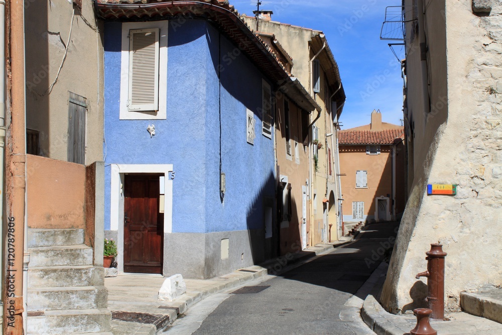 Rue Gachiou à Aubagne en Provence 