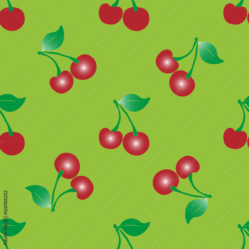 Cherry seamless pattern Cherry seamless pattern