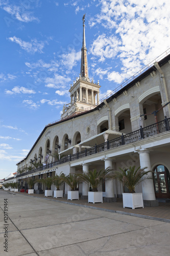 Galleries Maritime Sochi Station, Krasnodar region, Russia