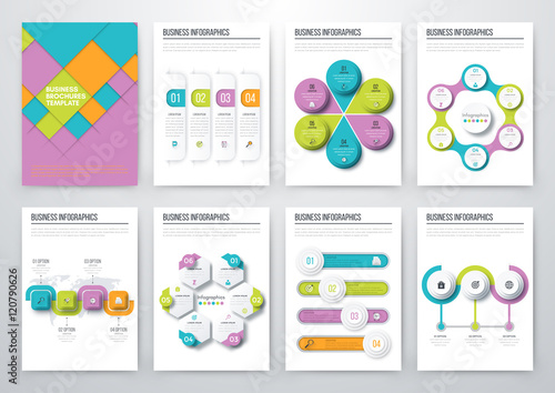 Modern infographic vector concept