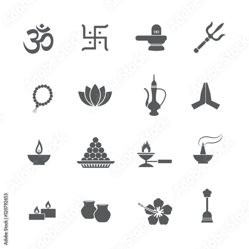 Hindu vector icon
