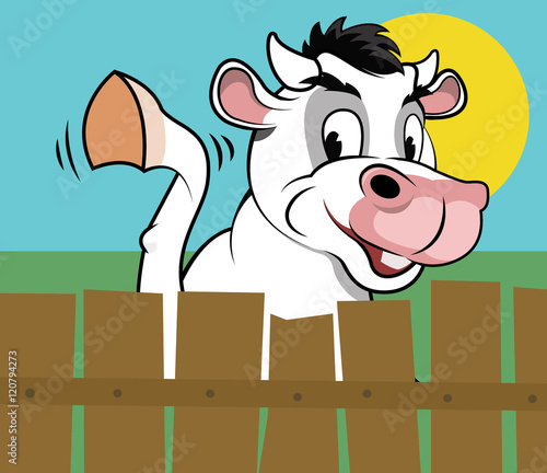 Happy cow