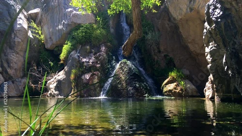 Darwin Falls, Waterfall in Death Valley National Park California USA