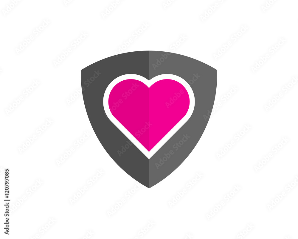 Shield Love Logo Shield Love Logo